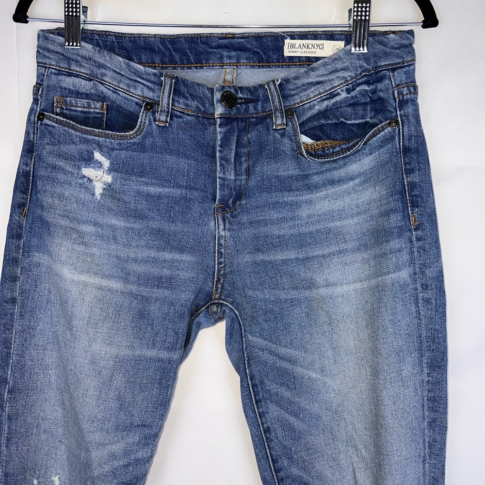 Blank NYC Distressed Skinny Classique Women Jeans 28